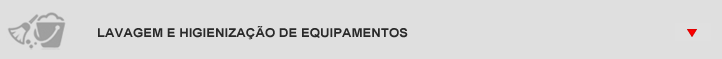 Lavagem e Higienização de Equipamentos